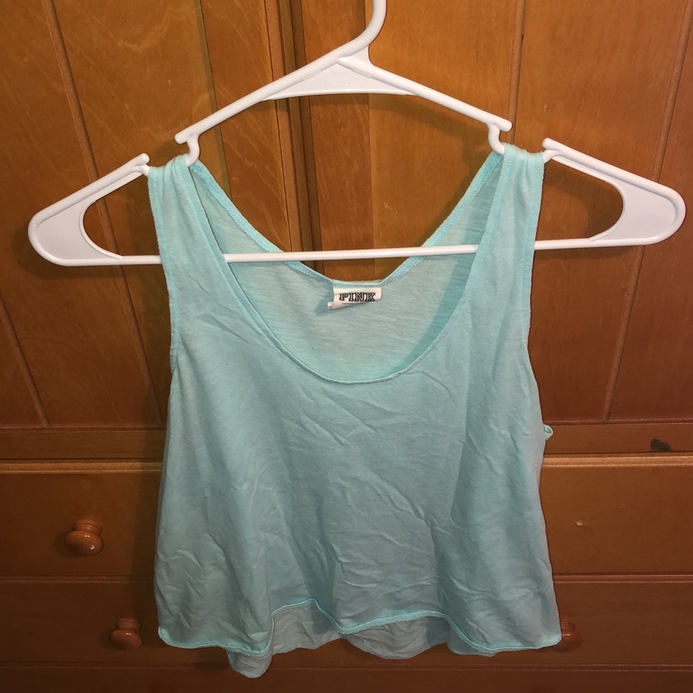 Light blue tank top